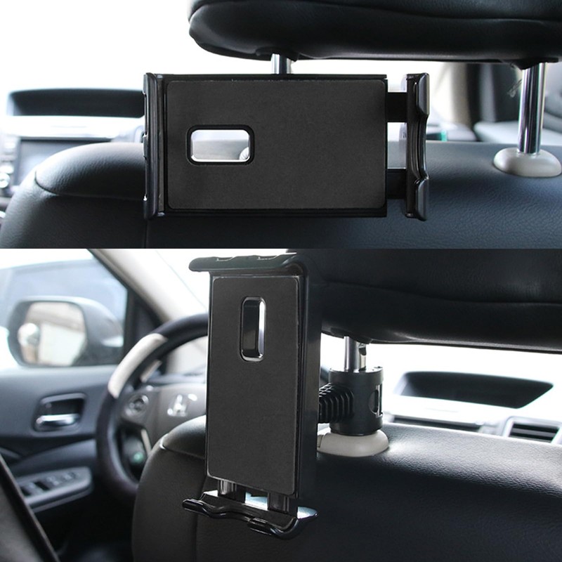 YOGOTEU Car Headrest Phone Tablet Holder Rotating Back Seat Phone