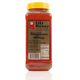 California Wildflower Honey 50 Oz. 3 1/8 Lb 1.42 kg Pure Natural Grade A Gift Wrapped