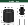 Ahuliao Trailer Door Holder Kit Low Profile Rubber Door Holder