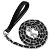 Chain Dog Leash Chew Proof, Metal Chain and Nylon Rope