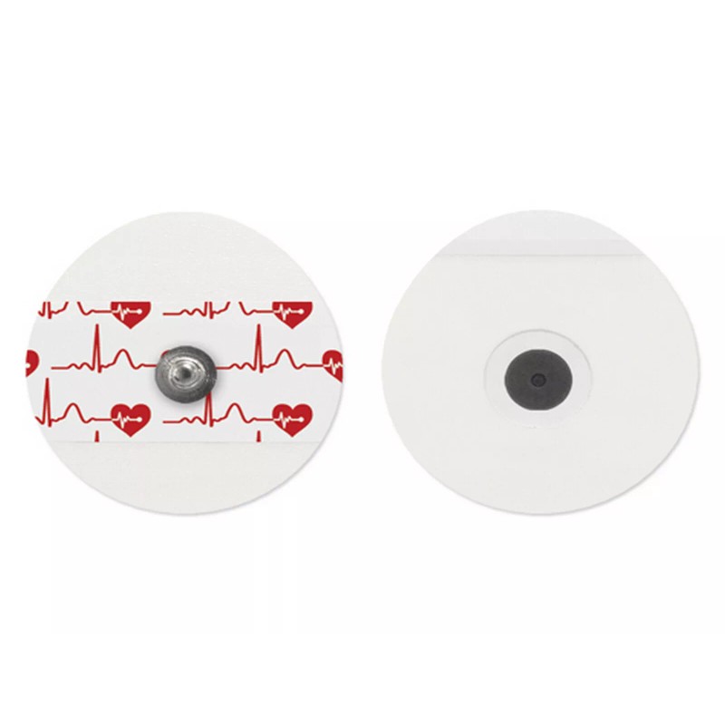Bio Protech 100 Pcs ECG EKG electrodes Foam 43X45 mm