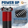 Garage Door Torsion Spring 225x1.75x33 Replacement - 1" Nylon Bushing,