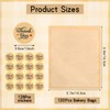 120 Pack Cookie Bags with Seal, 5.7x6.5 Inch Self Sealing