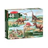 Melissa & Doug 48pc Floor Puzzle - Dinosaur,Multicolor