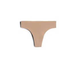 Intimissimi Woman's Brazilian Panties in Seamless Ultra Light Microfiber in Natural, Size S