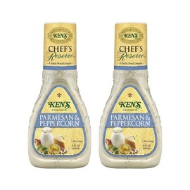 Ken's Steak House Chef's Reserve Parmesan Peppercorn Dressing 9 Oz (Pack of 2)