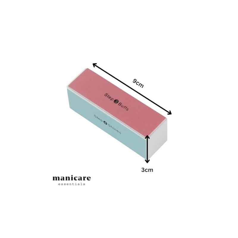 Manicare Manicare Nail Buffing Block, 4 Sided Nail File And