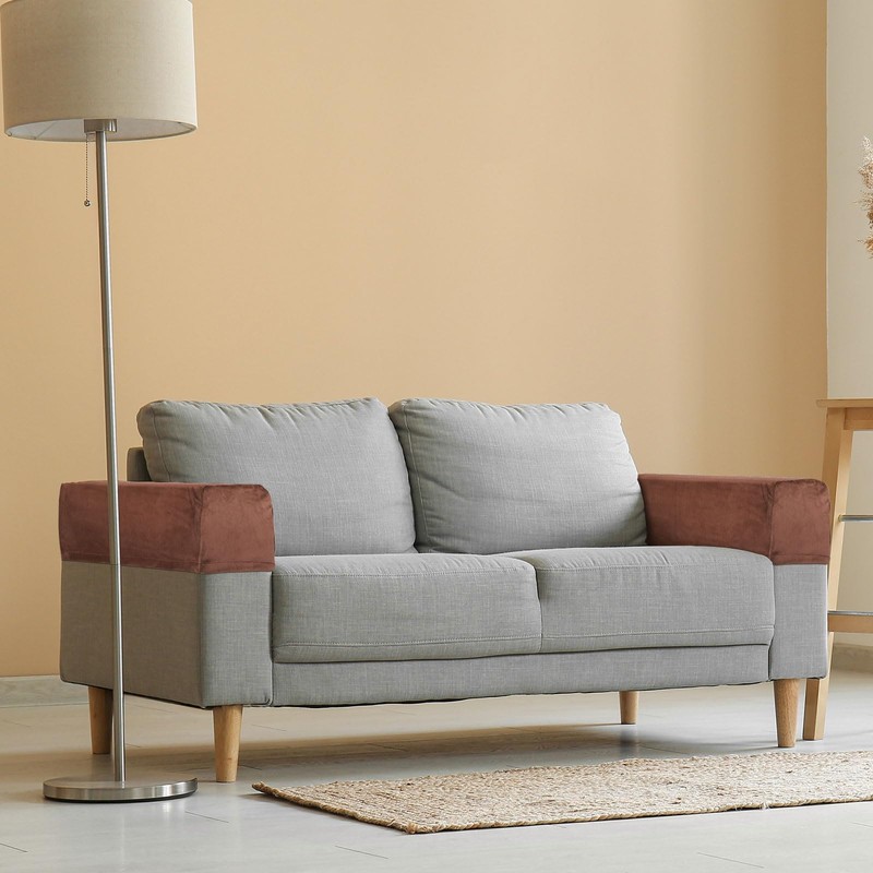 sourcing map 2 Pcs Sofa Armrest Covers Stretch Couch Armrest