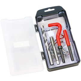 BestsQ Pack of 15 Thread Repair Kit Drill Helicoil Repair Kit Compatible Hand Tool Set for Car Repair Size: M10 x 1.5