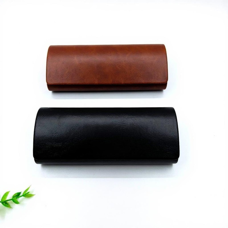 [ハナタチバナ] [HANATATIBANA] メガネケース 軽量 スリム おしゃれ セミハード ケース コンパクト マグネット式