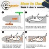 2-Pack Deer Drag Sled - Heavy-Duty 600D PVC Tear-Resistant Hunting