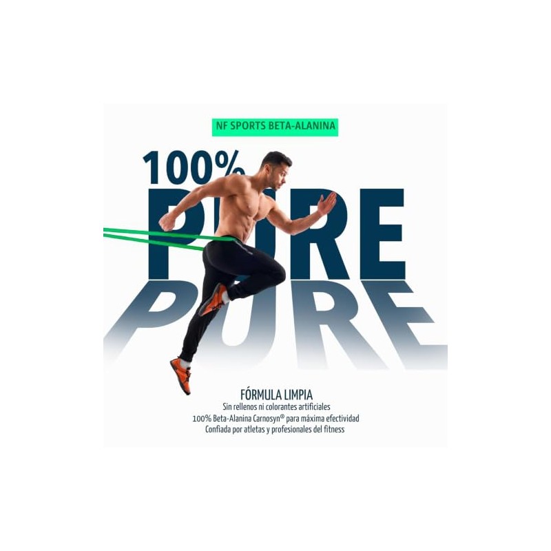 NF Sports Beta-Alanine, Beta-Alanina CarnoSyn en Polvo sin Sabor 320