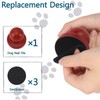 Dog Nail File Scratch Board Wooden Round Dog Scratch Pad