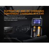 EdisonBright Fenix are-A2 Home/in-car Battery Charger for 21700/18650/16340 BBX5 Battery