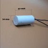 250VAC 25uF 25MFD CBB60 Motor Run Capacitor 2 Wires 25