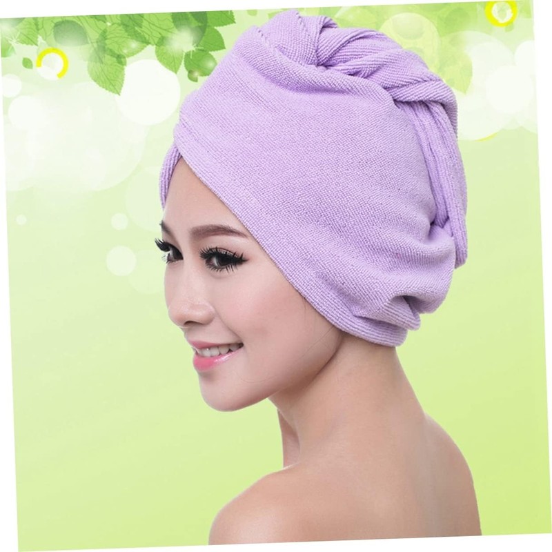 Balacoo 2piezas Toalla De Microfibra para Secado Rápido del Cabello