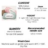 Cotton Blend Yarn for Knitting and Crocheting, 3 or Light