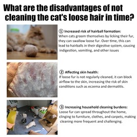 Elecpioneev Pet Grooming Gloves, Cat Gloves for Grooming, Rubber Dog Brush (with Spray Bottle Left Hand)