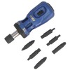 SK11 SRD-012S QC Stubby Ratchet Driver, Compatible with 12 Sizes,