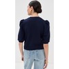 LE BOP Women's Vivi Sweatshirt, Navy, Blue, M