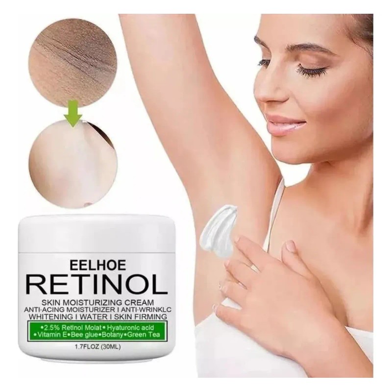 Crema Aclarante Íntima Retinol Unifica Tono Genitales Axilas