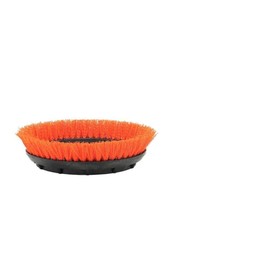 Oreck Commercial 237047 Orange Tile and Resilient Floor Scrub Brush, 10.5 in. Diameter, Polypropylene Bristle Floor Brush, Use with ORB550MC Oreck Commercial Orbiter Hard Floor Cleaner Machine