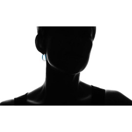 Aro graduado de vidrio austriaco chapado en plata, estilo degradado, color negro, Cristal, Cristal austriaco