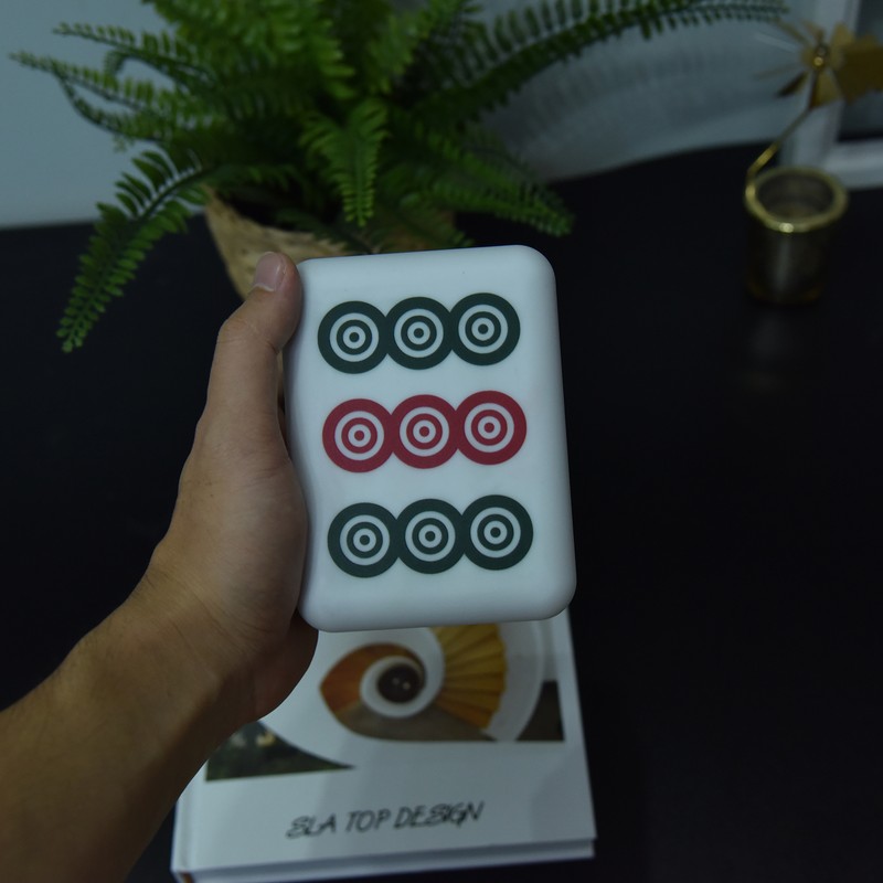 Mahjong Night Light USB Rechargeable Dual Color Temperature LED Night