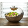 nambe Scoop Server, Mini | Two-Tiered Chip and Dip |