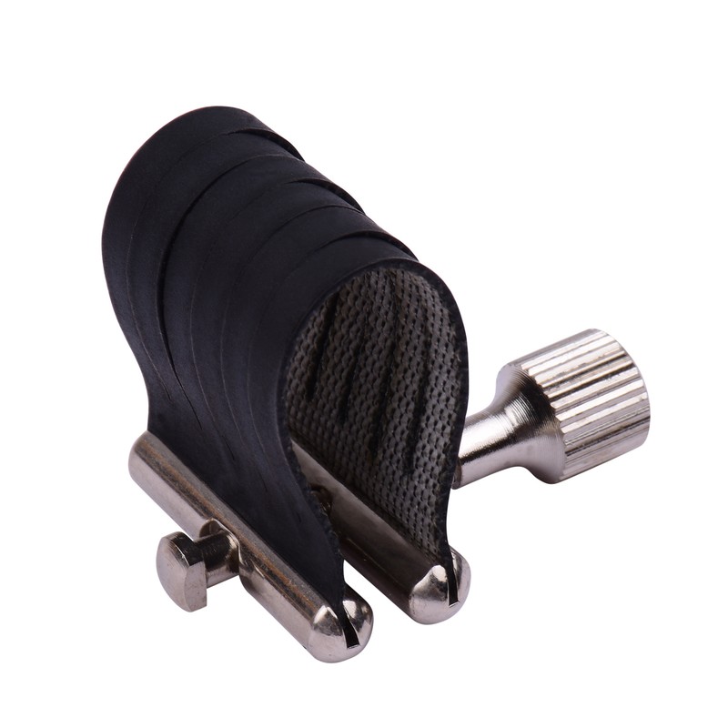 Saxophone Ligature Compact Durable Sax Ligature for Alto Saxophone Metal