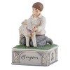 Boy's First Reconciliation Lamb of God Keepsake Trinket Box, 4