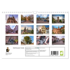 Gelnhausen Inside (Wall Calendar 2026 DIN A4 Landscape), CALVENDO Monthly Calendar