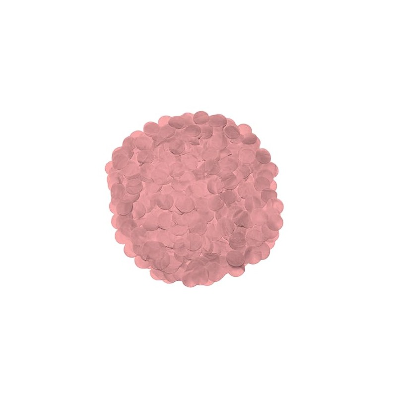 Baby Pink Paper Confetti, 2.5cm diameter, 10 grams