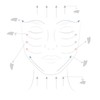 Gua Sha Crystal by Roche Masseur Face without Chemical Treatment,