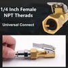 KEWAYOTire Valve Extension, 2Pcs 160mm Flexible Valve Stem Extenders with