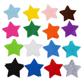 Playfully Ever After 3 Inch 45pc Felt Stars (Misc Color Mix)