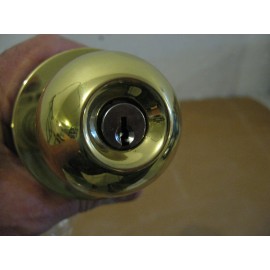 Weiser STOREROOM WEISER STOREROOM LOCK SP581 2-3/4 " BACKSET POLISHED BRASS STOREROOM