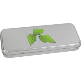 Azeeda 'Poison Ivy' Metal Hinged Stationery Tin/Storage Box (TT00239092)