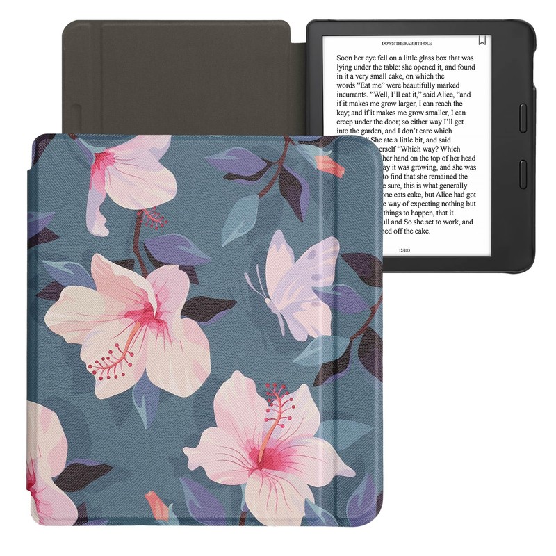 kwmobile Flip Case Compatible with Tolino Vision 6 Case -