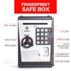 LIKE Toy Piggy Bank Safe Box Fingerprint ATM Bank Savings
