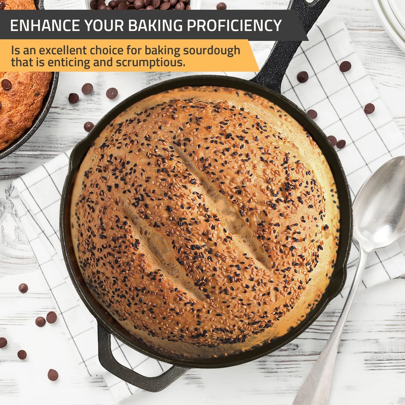 Utopia Kitchen 10.25 Inch Pre-Seasoned Chef's Pan - Frying Pan