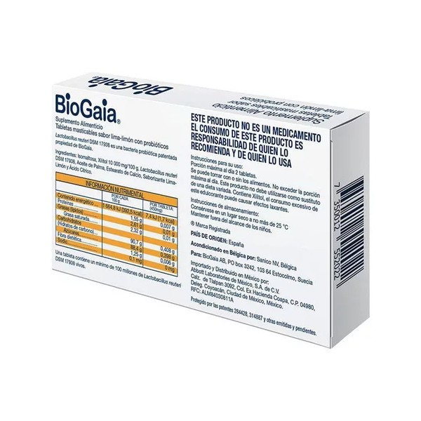 Abbott Frm Frm-biogaia Caja Con 10 Tabletas