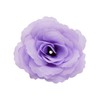 Mini Lavender Silk Artificial Flower Heads for Crafts, Decorations (2