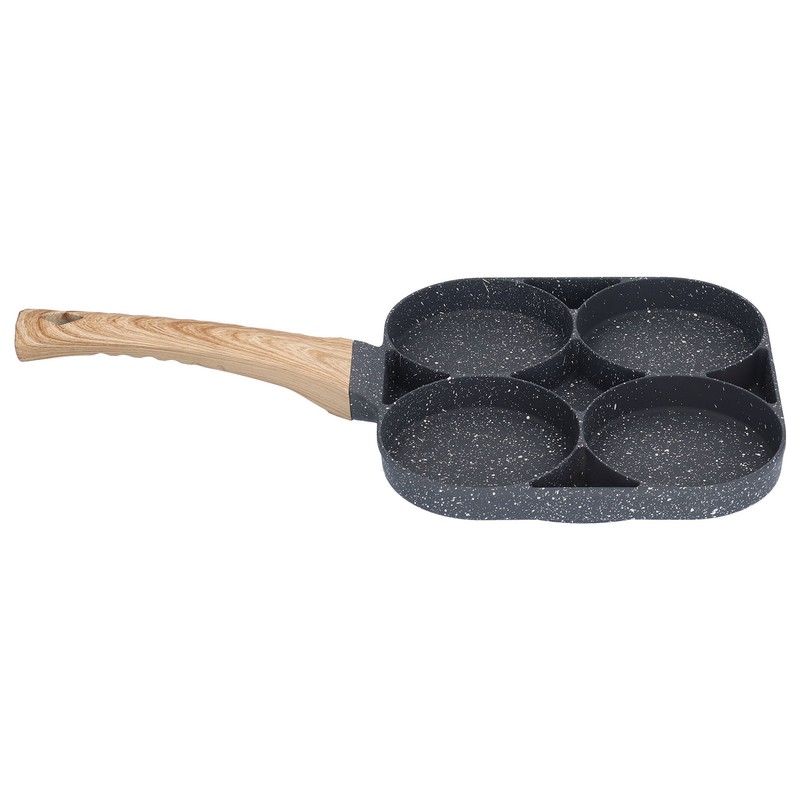 4 Hole Egg Frying Pan 18cm Nonstick Pancake Pan Breakfast