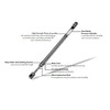 2pcs 19.09 in Rear Back LIFTGATE Lift Support# SG367021 817712S000DS