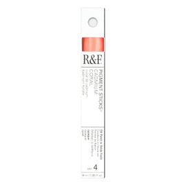 R&F Handmade Paints - Professional Oil Pigment Stick, Cadmium Coral, 38 ml