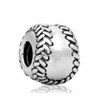 Softball/Baseball Charm Bead for Charms Bracelets