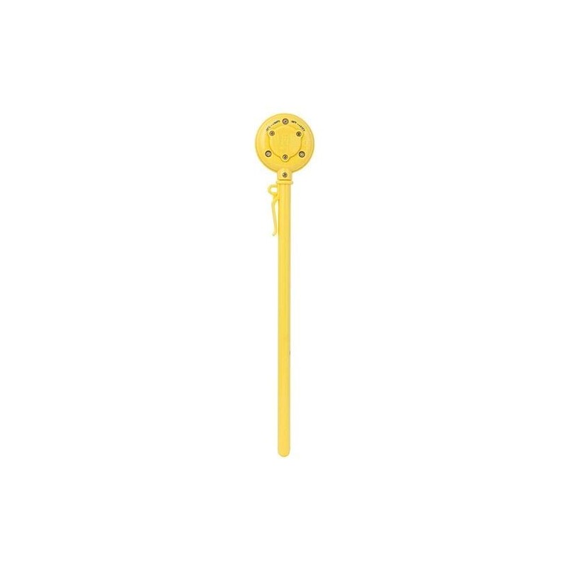 Lollipop Thermometer, TRACEABLE, F/C, -50 to 300C, 8 INCH STEM,