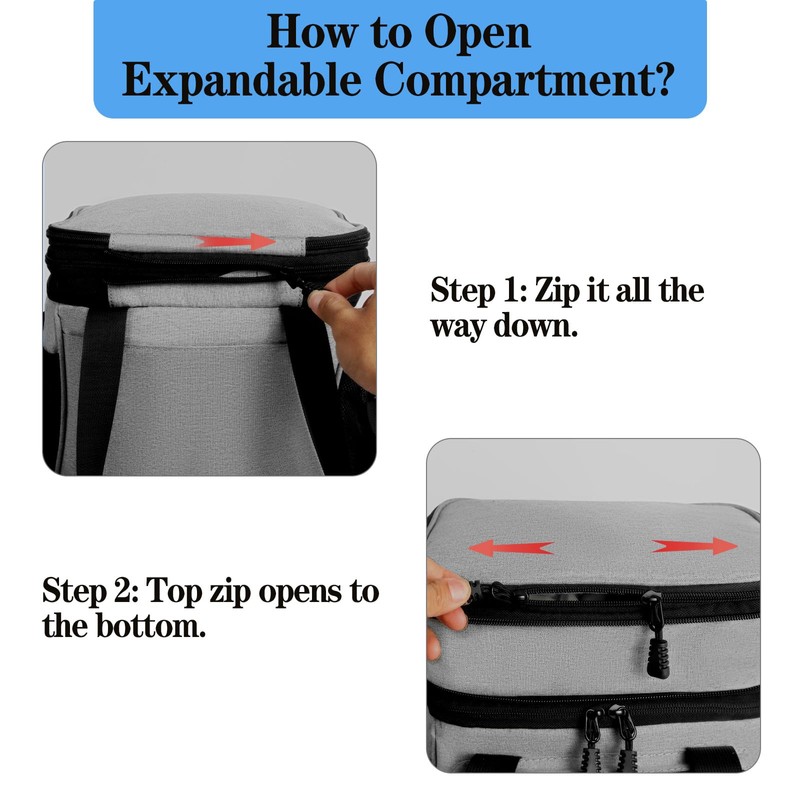Lunch Box Cooler Bag - Tactical Insulated Lunchbox for Men