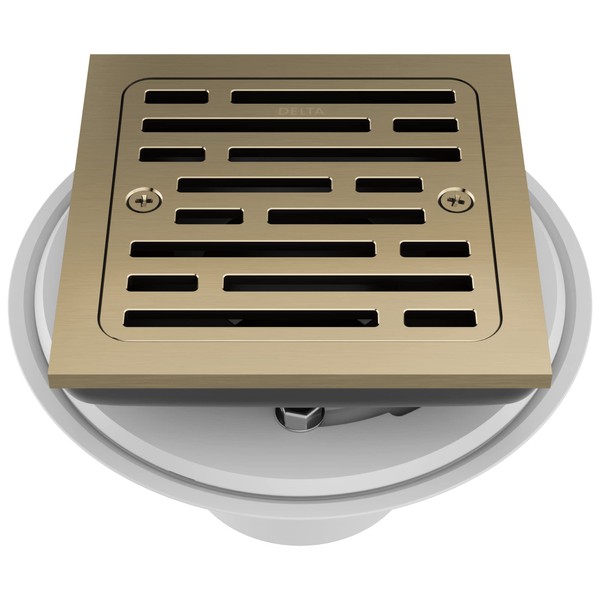 Delta Delta Faucet 4 Inch Tile-In Square Shower Floor Drain